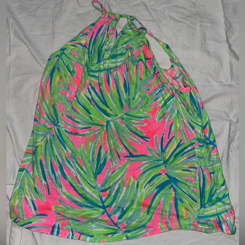 Lilly Pulitzer fabric scrap